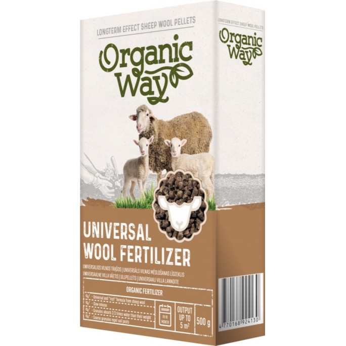 Гранулирана Органична универсална овча тор / wool fertilizer